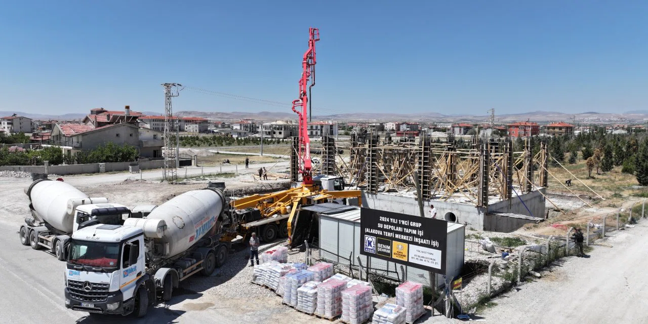 Konya'nın susuzluk problemine büyük çözüm Alakova'dan geldi! Kuyulardan toplanan su buradan şehre verilecek