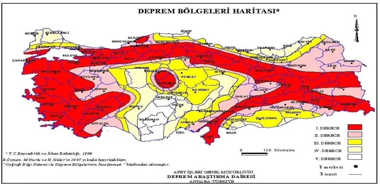 Konya hâlâ güvenli hatta mı? AFAD deprem haritasını güncelledi