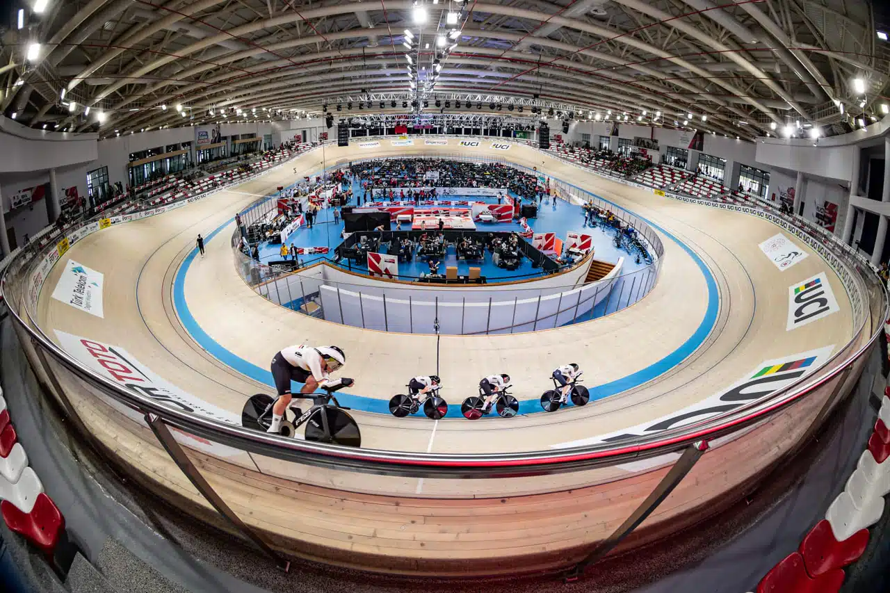 Konya Velodromu rekora hazır. Dünya yıldızları Konya’da