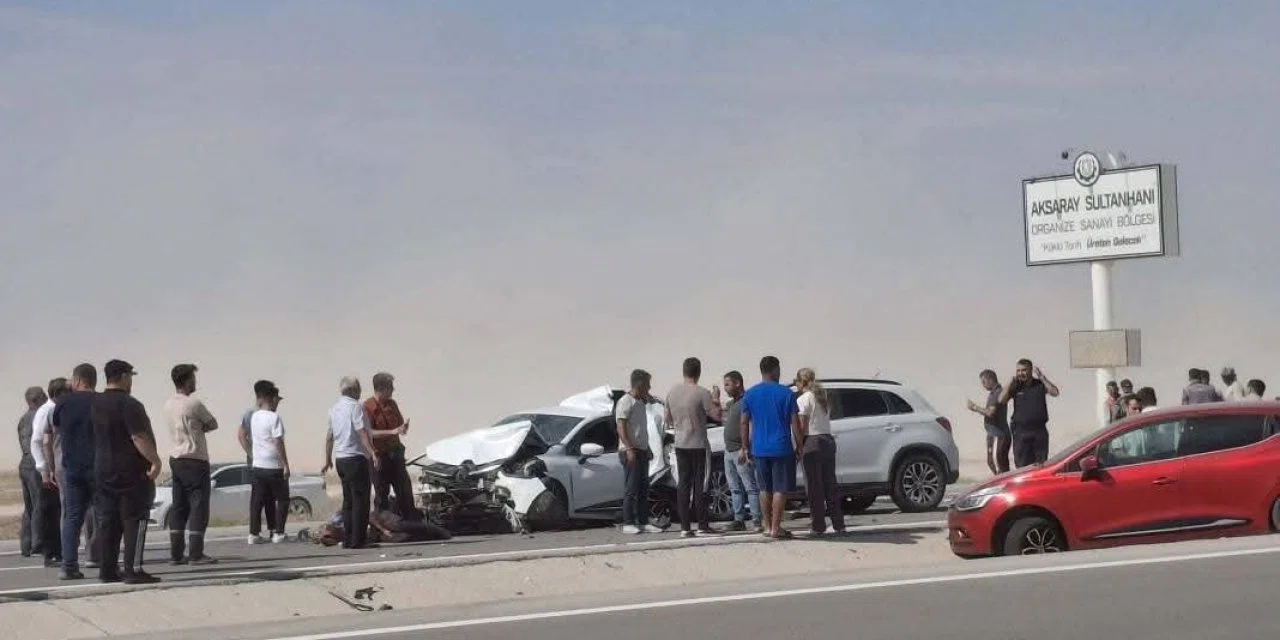 Konya'da zincirleme trafik kazası: 11 kişi yaralandı