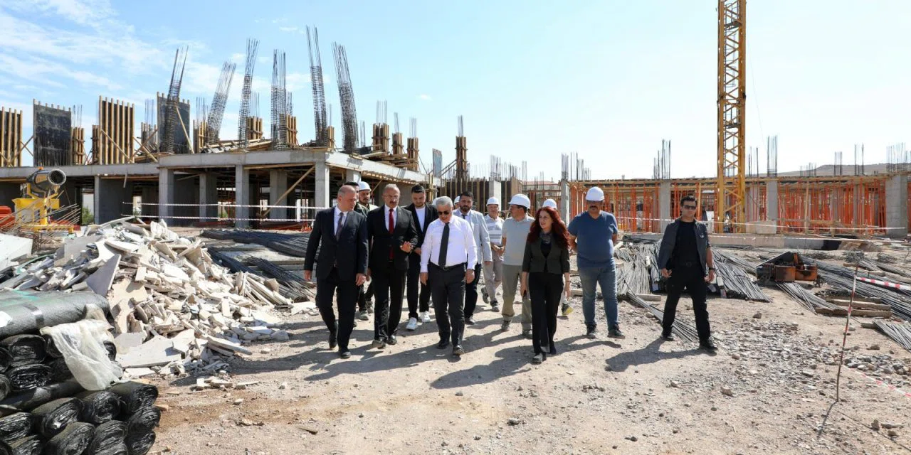 Konya'ya 99 yataklı yeni huzurevi geliyor. İnşaat hızla yükseliyor