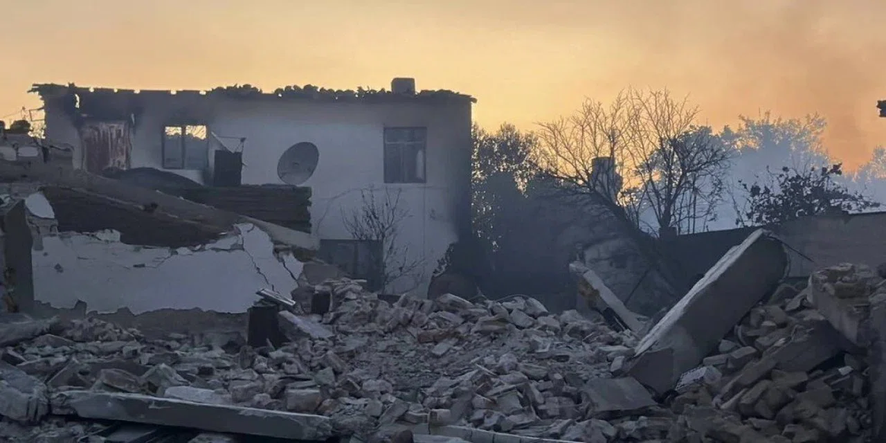 Çanakkale'de yangın felaketi: Gün ağarınca ortaya çıktı