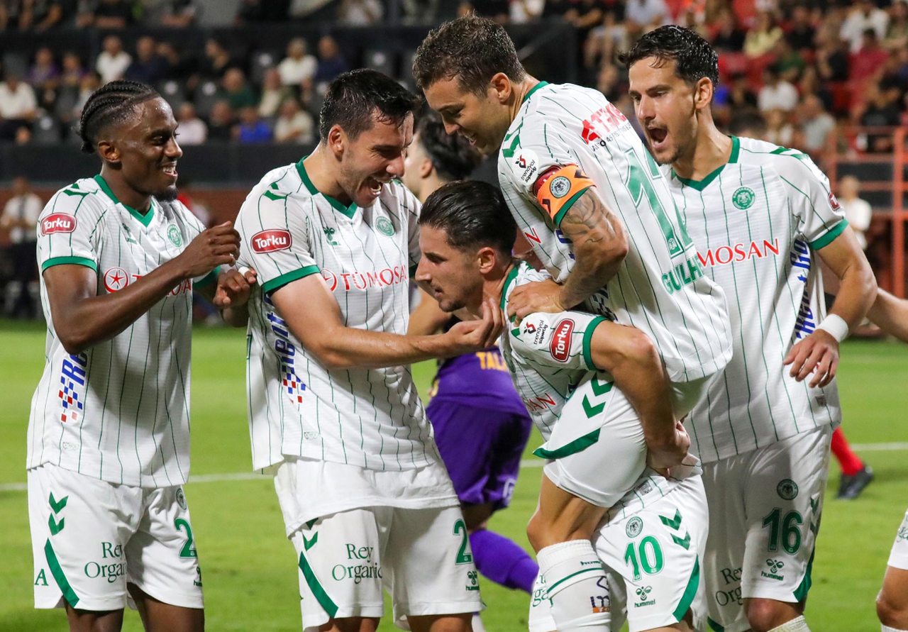 Konyaspor’un yeni transferlerinden ilk skor katkısı
