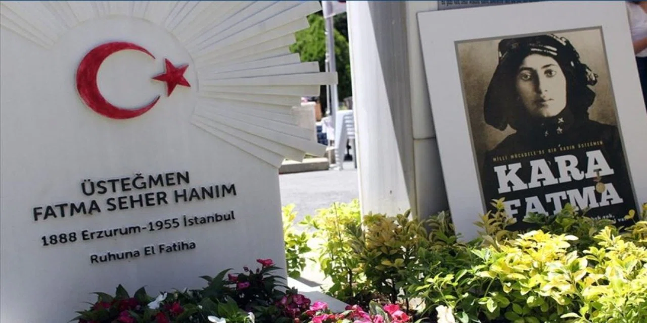Atatürk'ün emriyle cephede bir Türk kadını: Üsteğmen Kara Fatma
