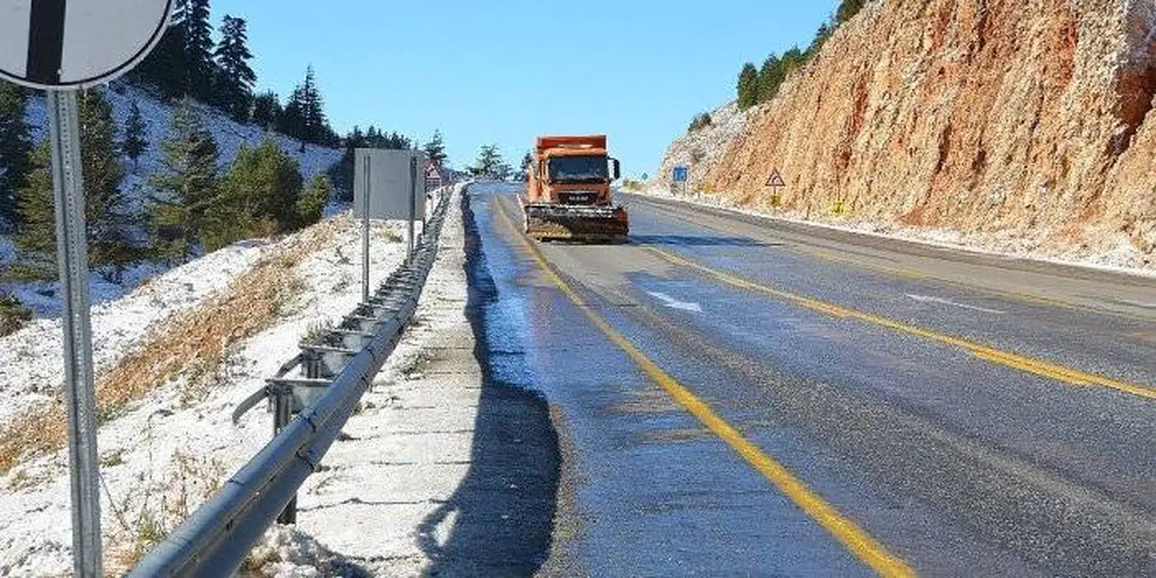 Yola çıkacaklar dikkat! Konya'da yol durumu