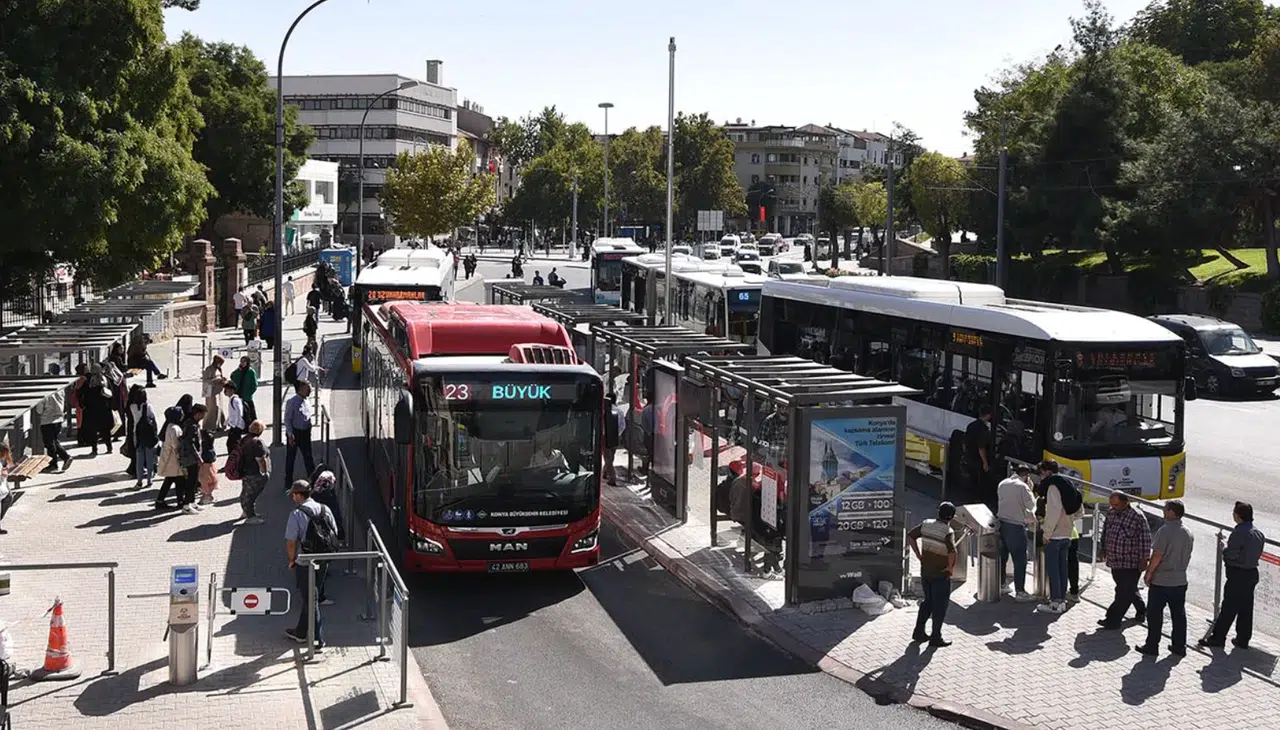 Konya iki yeni otobüs hattı kazandı: Dairesel ring yapacaklar