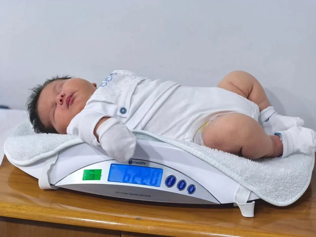Rekor kırdı: "Türkiye’deki en büyük bebek"