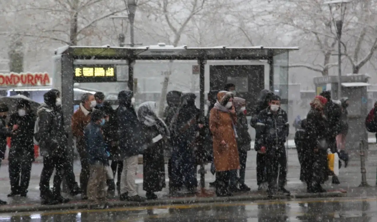 Meteoroloji'den Konya'ya uyarı: Karla karışık yağmur geliyor