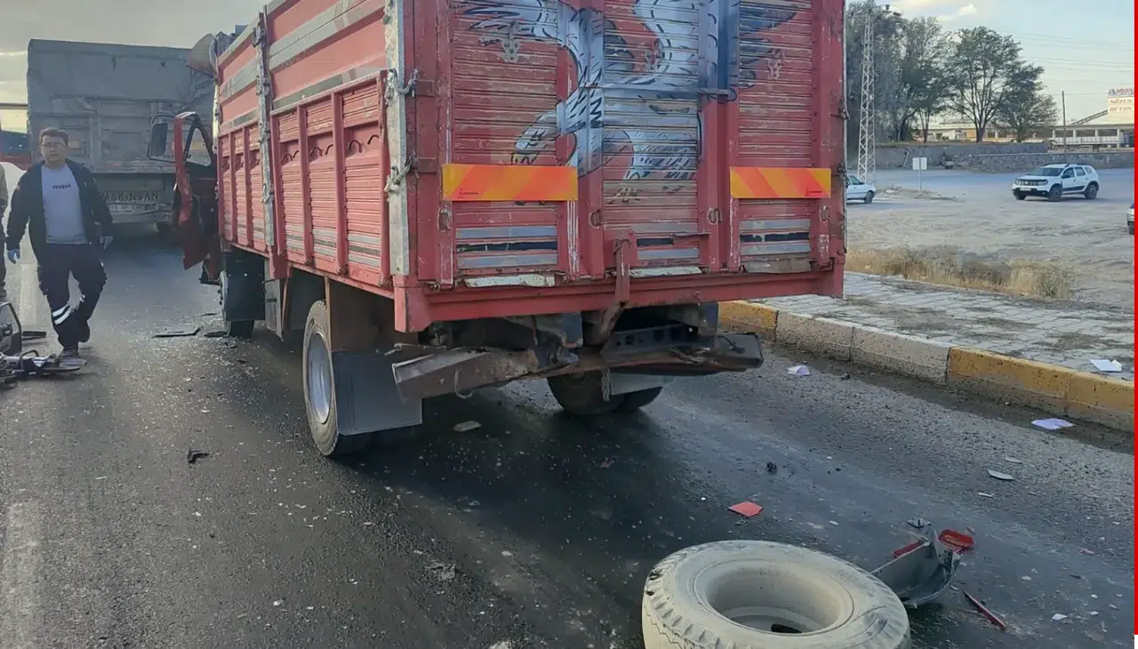 Konya’da zincirleme trafik kazada 2 kişi yaralandı