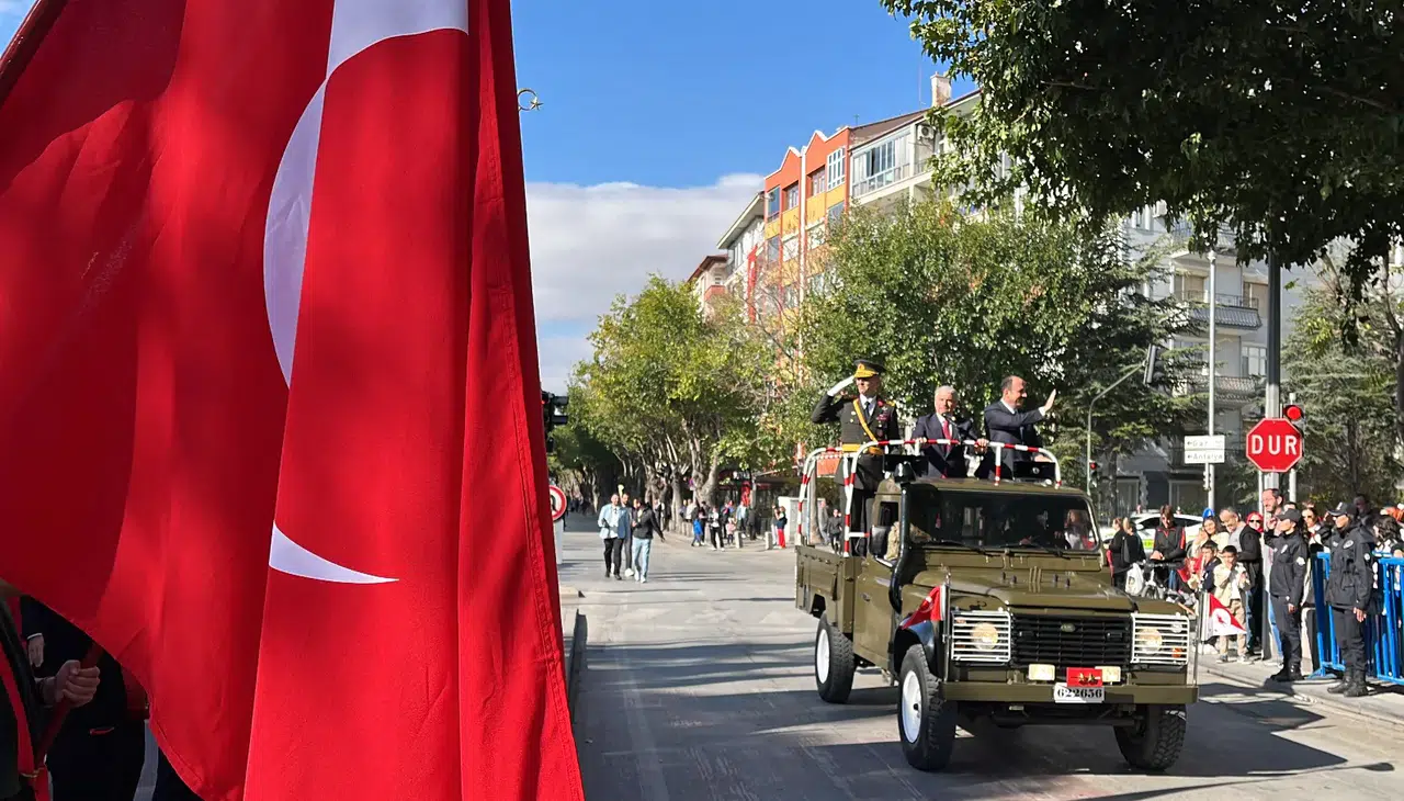 Konya'da 29 Ekim coşkuyla kutlandı