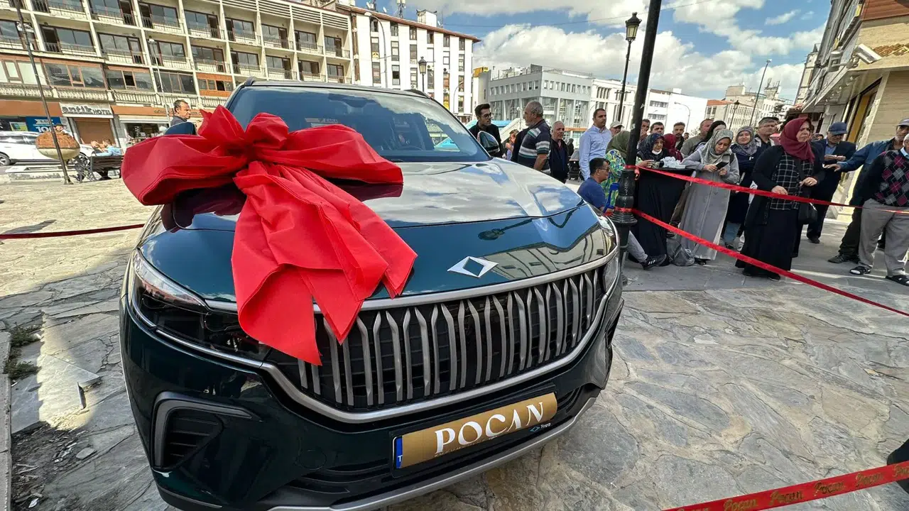Konya'da merak uyandıran Togg sahibini buldu! Pirbudak ailesi kazandı