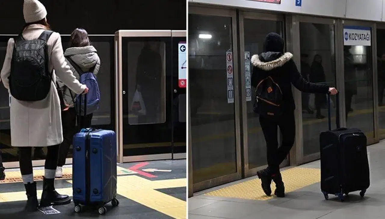 Metrolarda yeni kural: Büyük valiz yasak, fazla valize ek ücret