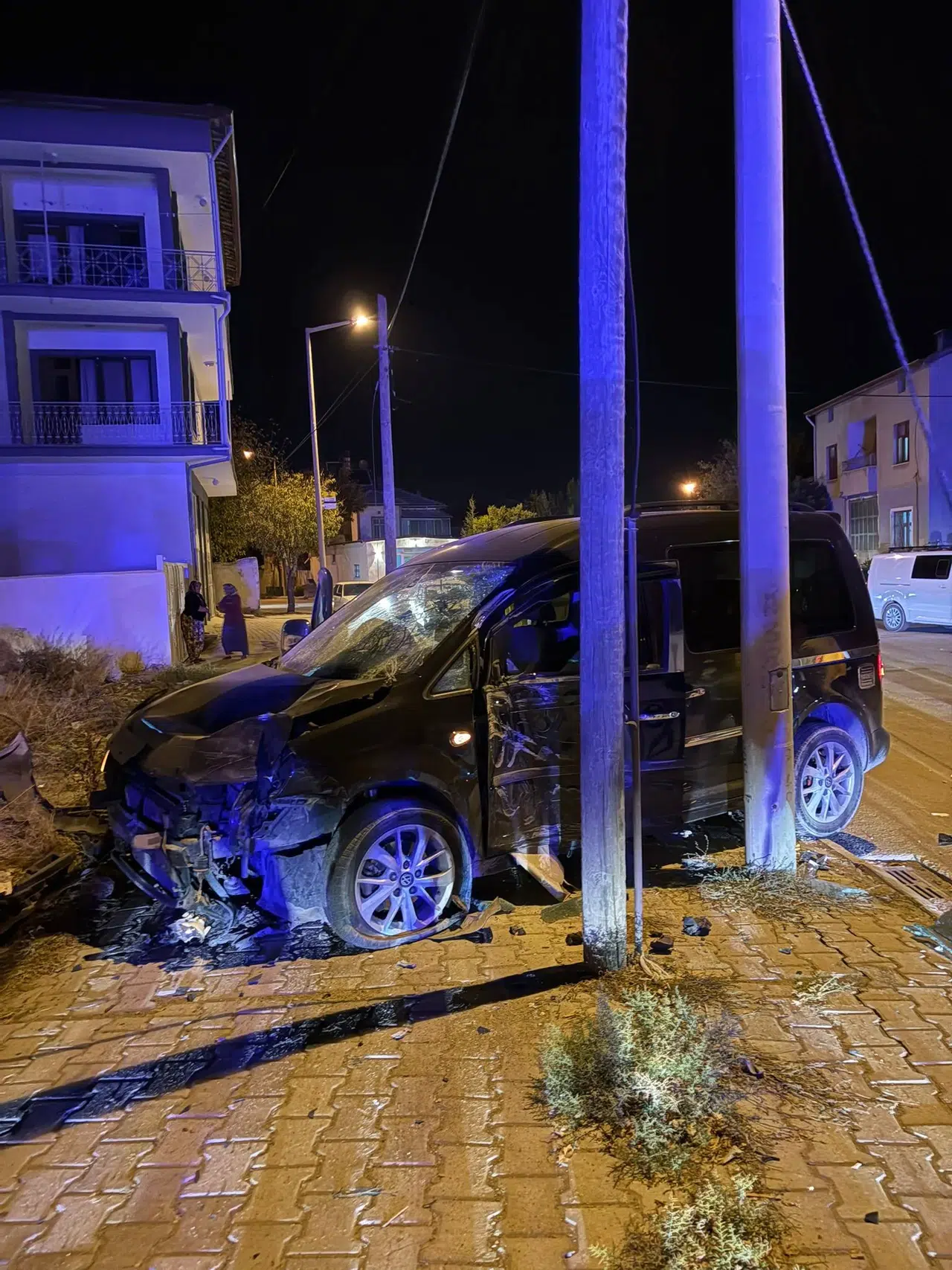 Konya'da feci kaza! Motosiklet yayalara çarptı, çok sayıda yaralı var