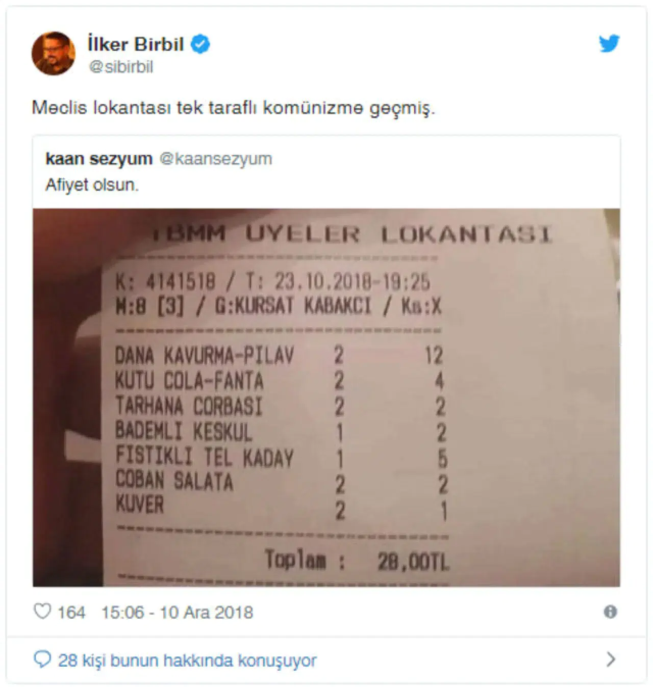 Lokanta, restoran, kafe, pastane: Artık fiyat listelerini Ticaret Bakanlığı ile paylaşacak