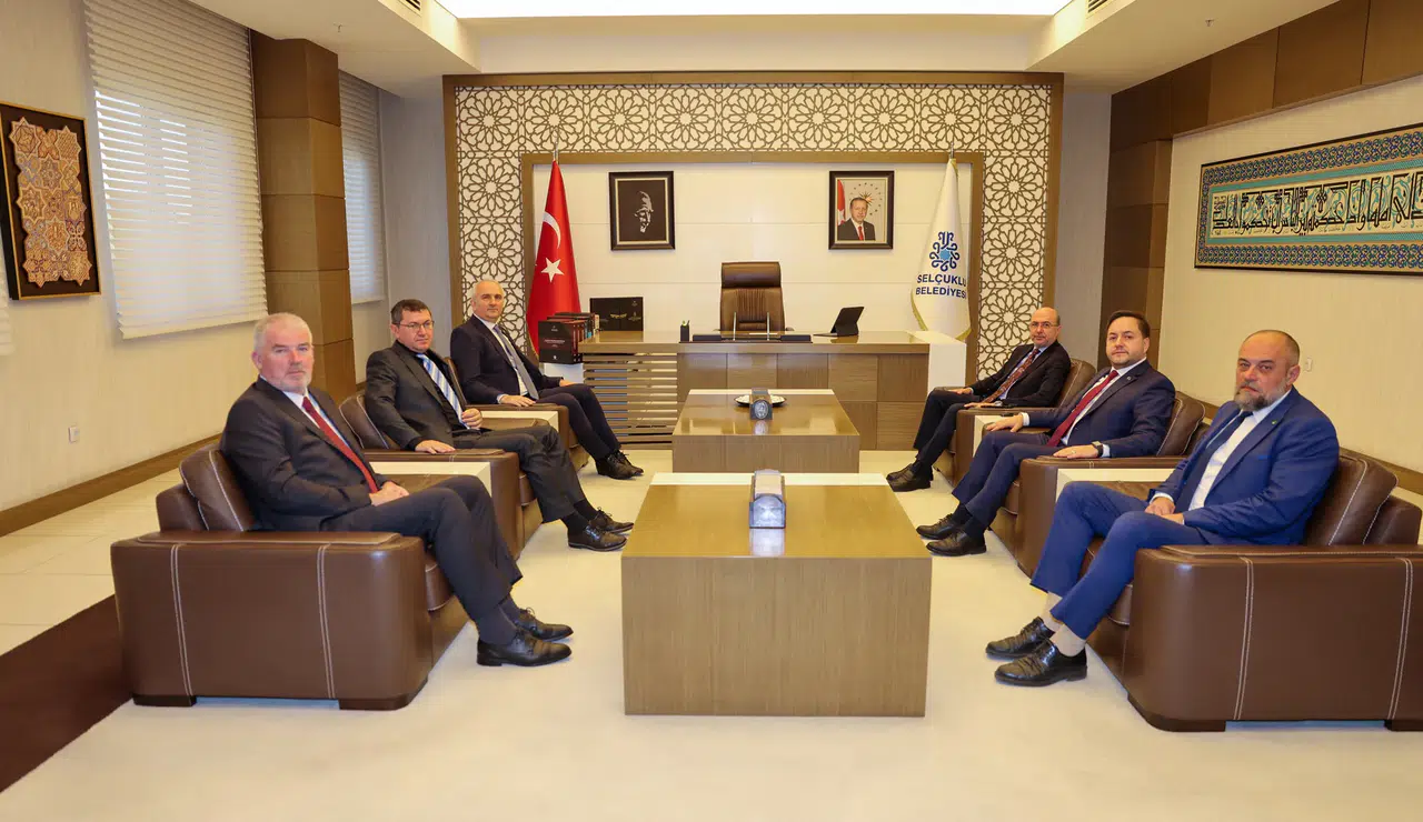 Konya'da kardeş belediyeler buluştu: Teşani heyeti Selçuklu'da