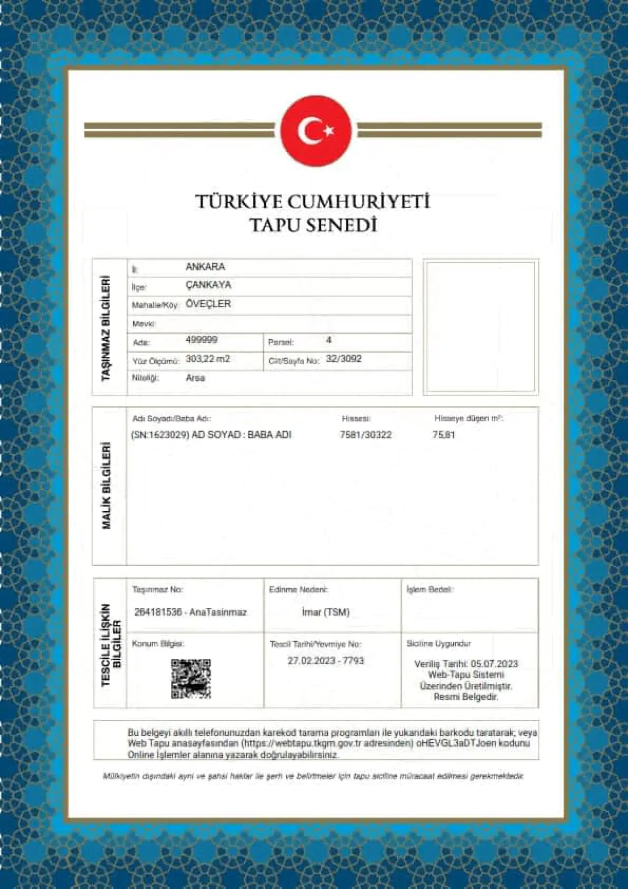 65 yaş üzerine sağlık raporu zorunlu mu: Tapu işlemleri