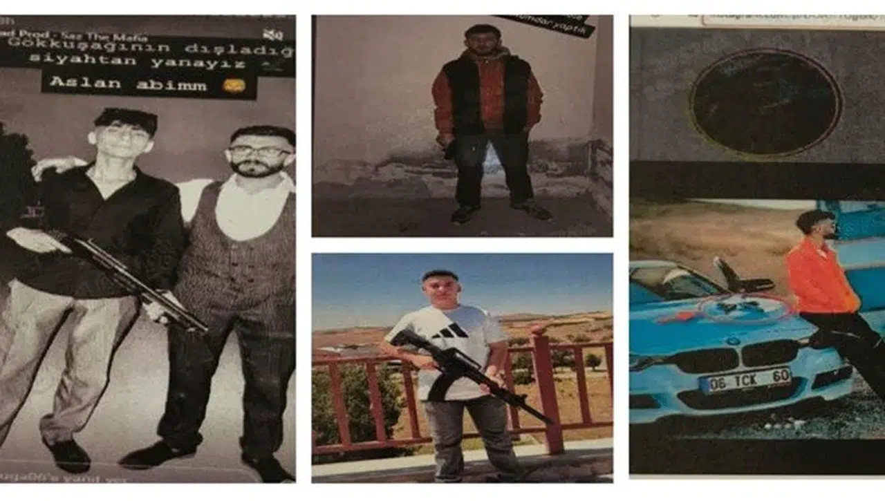 Silahla paylaşıma gözaltı: Fotoçete albüm operasyonu