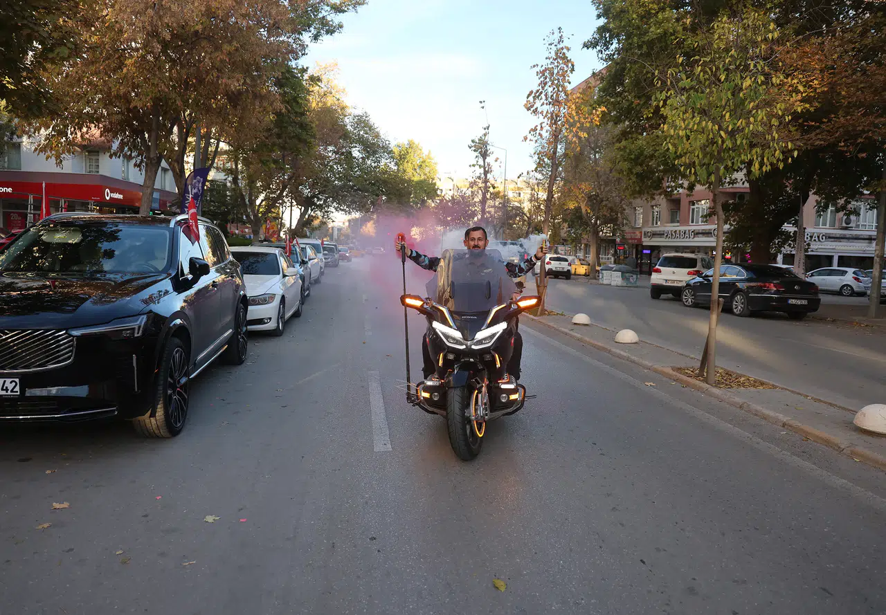 Konya'dan motosikleti ile Umre'ye gitti: 28 günlük yolculuk