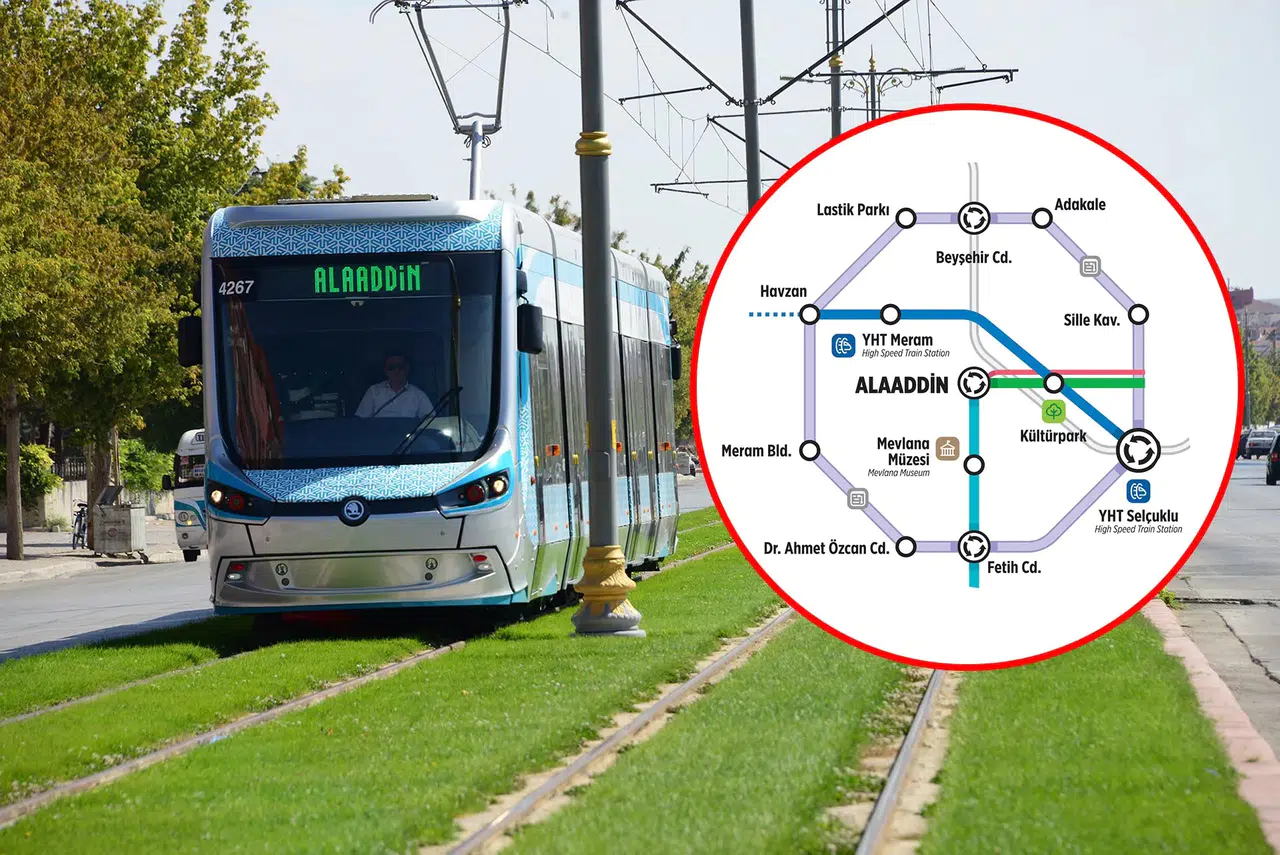 Konya’yı çember içerisine alacak: Meram’a tramvay hattı geliyor