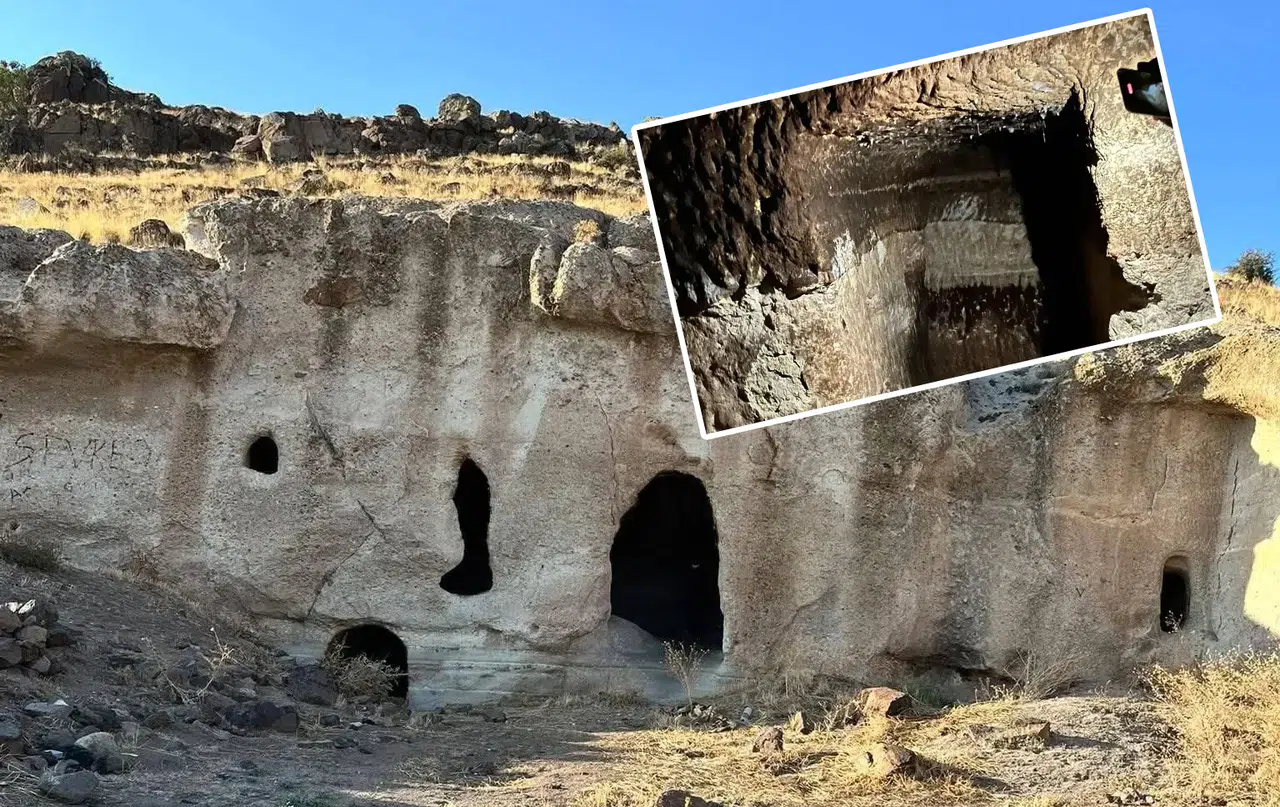 Konya'nın sıra dışı mağaraları keşfedilmeyi bekliyor: Yaşam izleri var