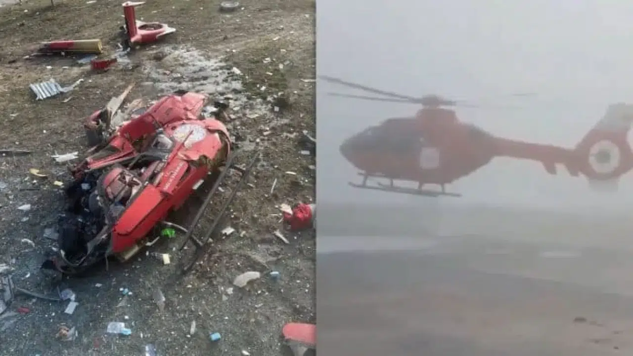 İran'da Kızılay helikopteri düştü: Ölüler var