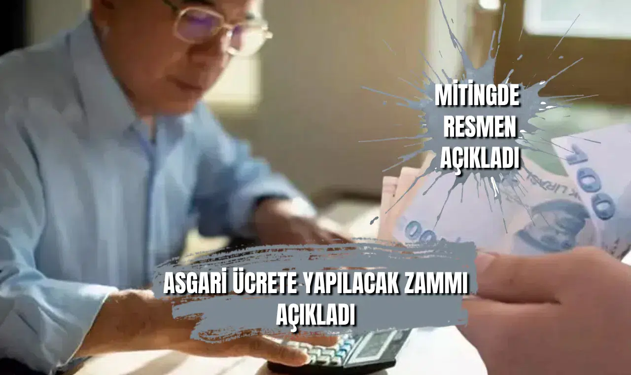 Özgür Özel asgari ücrete yapılacak olan zammı açıkladı