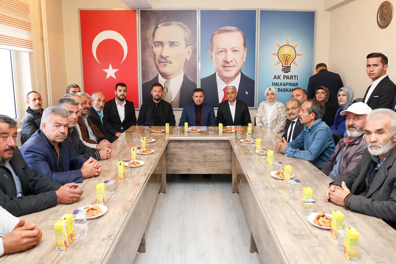 Başkan Fatih Özgökçen Halkapınar'da