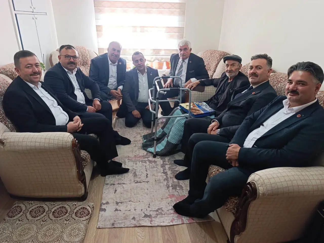 Konya'da eski muhtarlar unutulmadı
