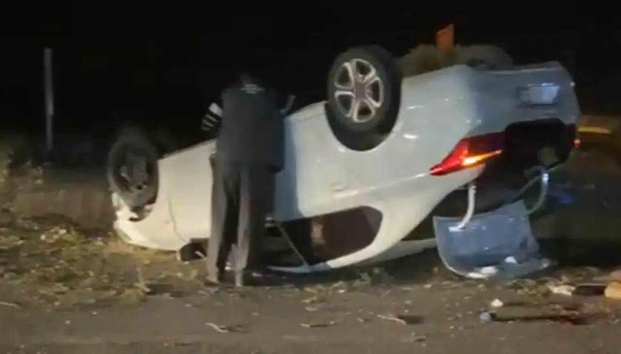 Ereğli'de otomobil takla attı: 3 yaralı