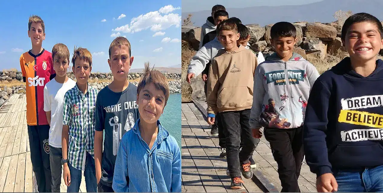 Yazın sarı kışın siyah: Bu çocuklar renk değiştiriyor