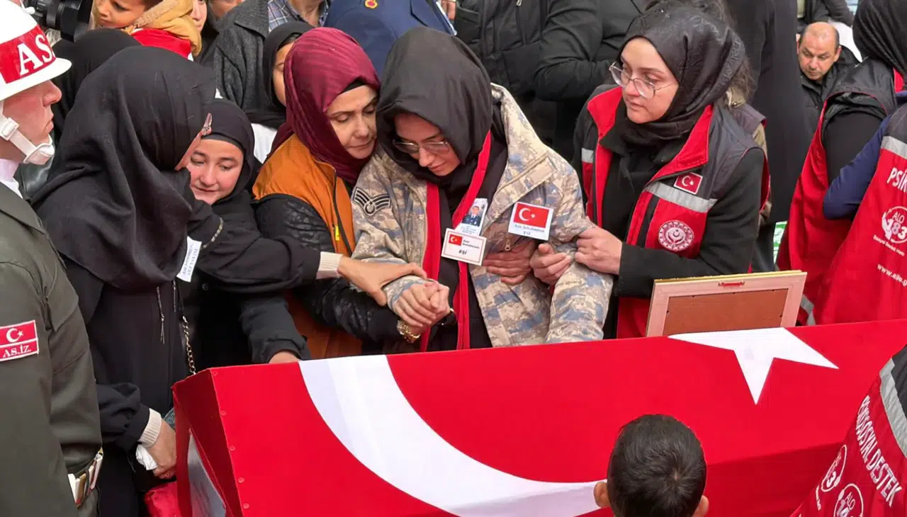 Konya şehidini uğurladı: Ahmet Yasir Kuyucu toprağa verildi
