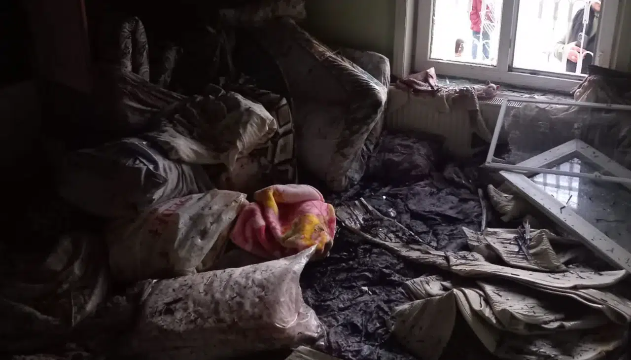 Konya'da ev ve dorsede çıkan yangın korkuttu