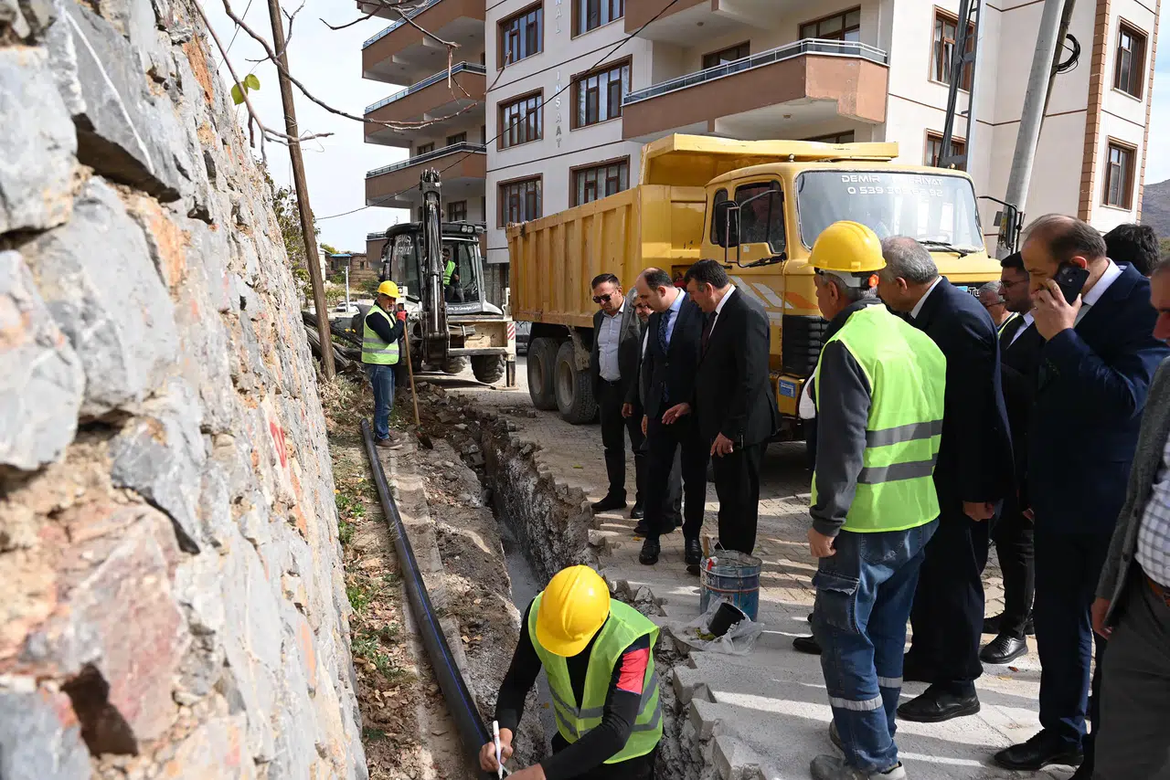 Konya'nın Akdeniz'e komşu ilçesinde proje sürüyor: 4 kilometrelik hat var