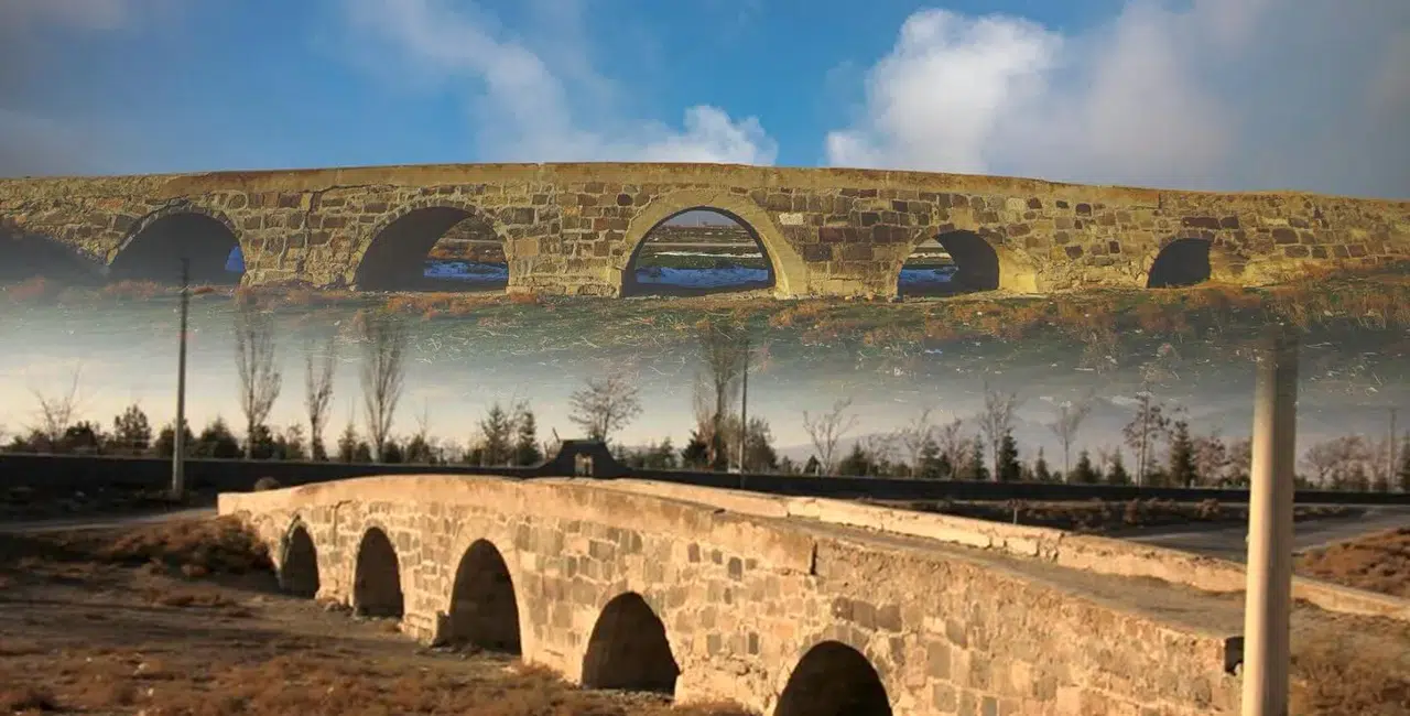 Konya'nın sıra dışı köprüsü: İvriz'in suyu 5 gözlü tarihten geçiyor