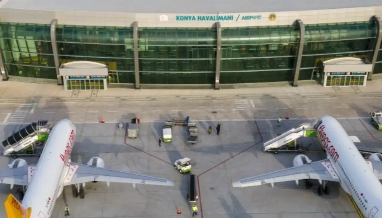 Konya'da ekim ayında 80 bin yolcu uçtu