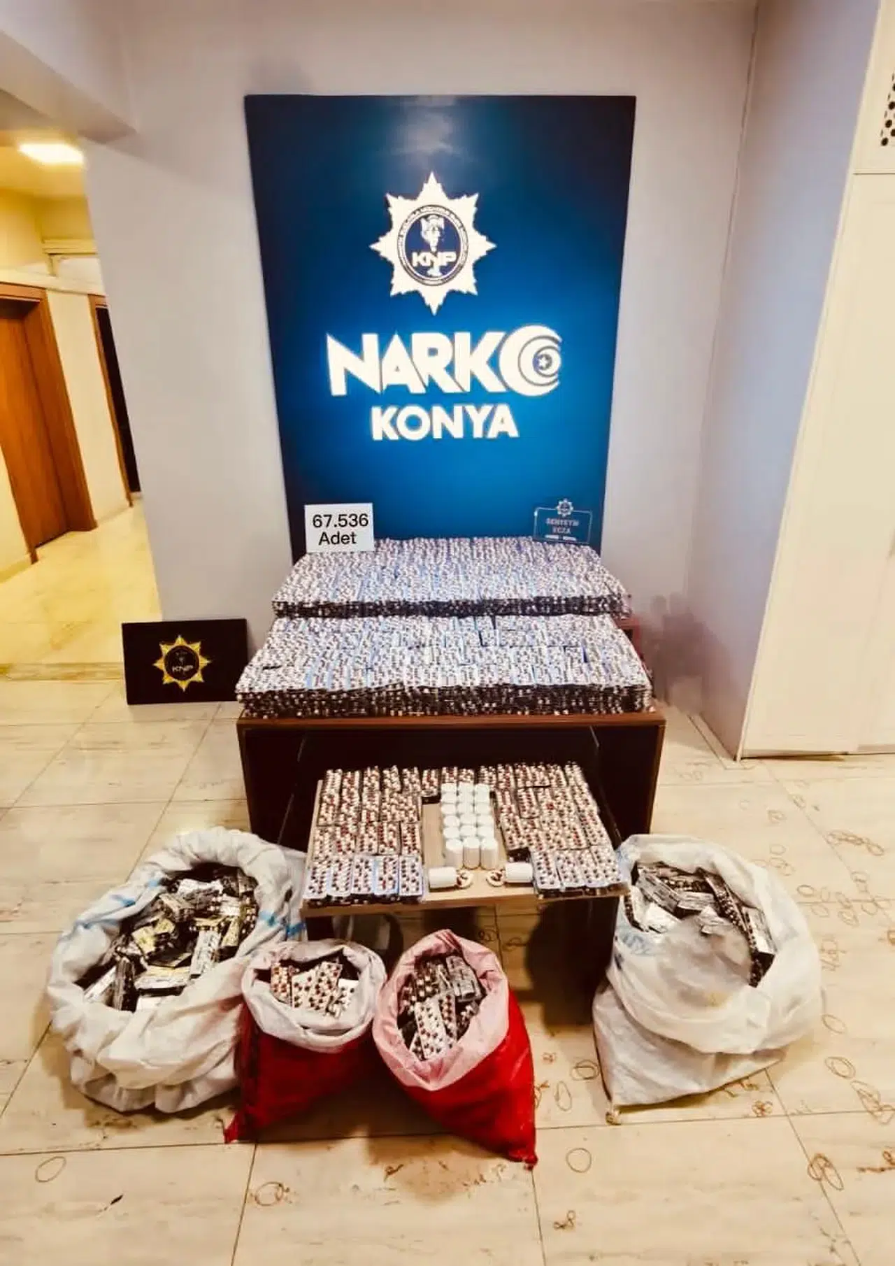 Konya'da uyuşturucuya ve suçluya geçit yok! 140 kişi tutuklandı