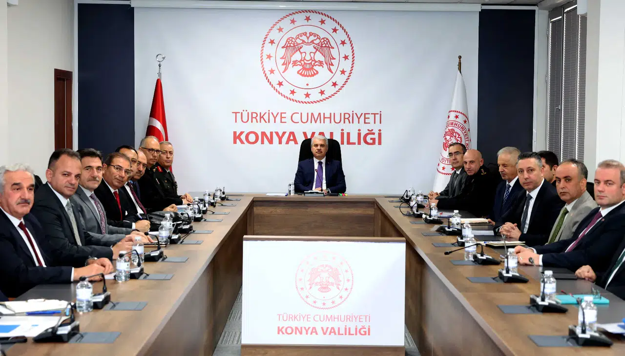 Konya’da kış tedbirleri masaya yatırıldı