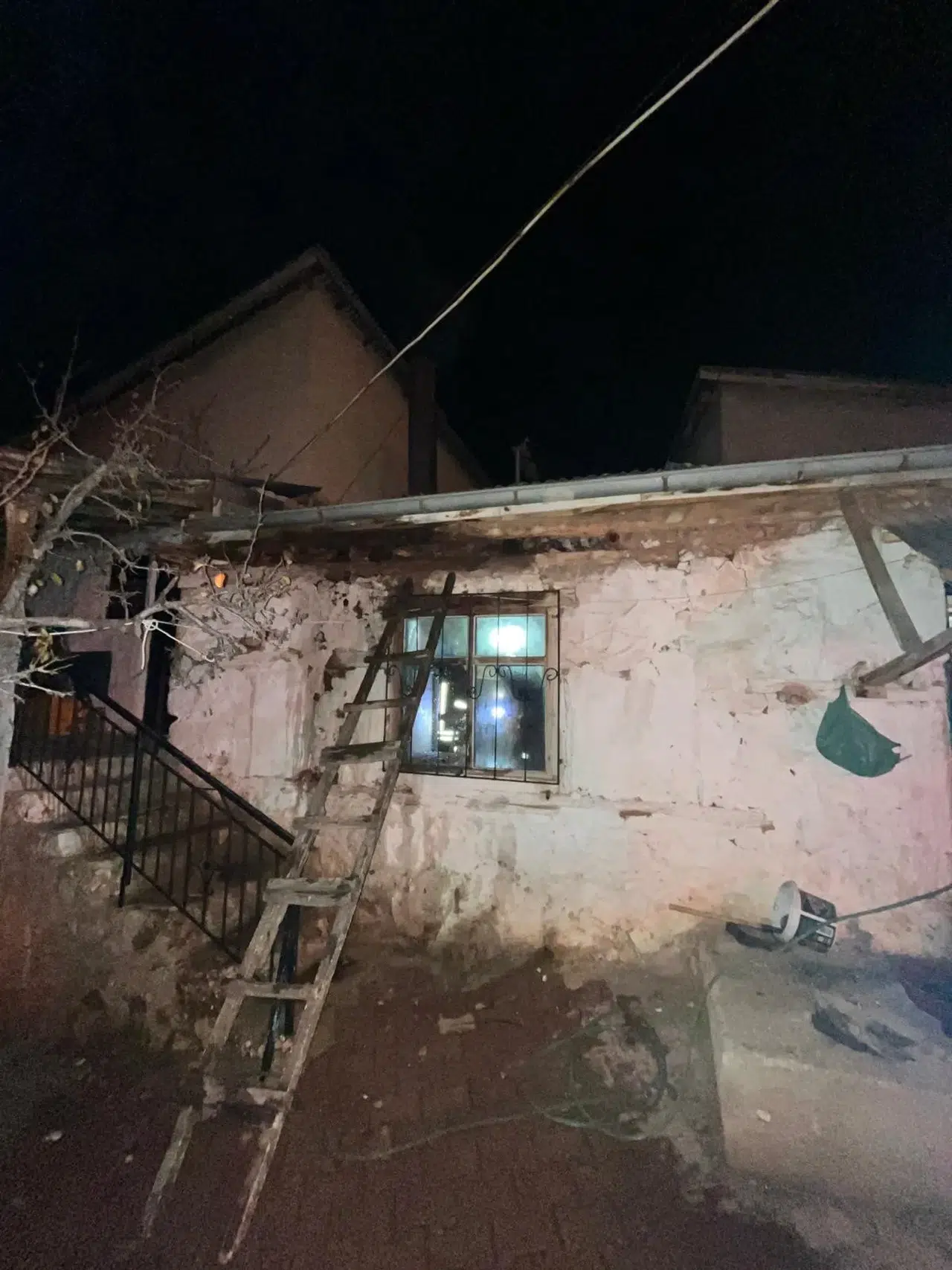 Konya'da baca temizliği yangına yol açtı