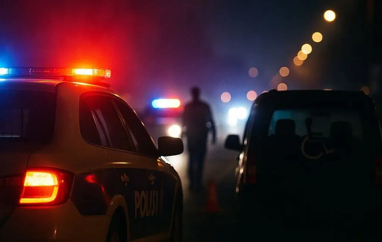 Alkollü sürücü siyasi partiyi kullanarak polisi tehdit etti