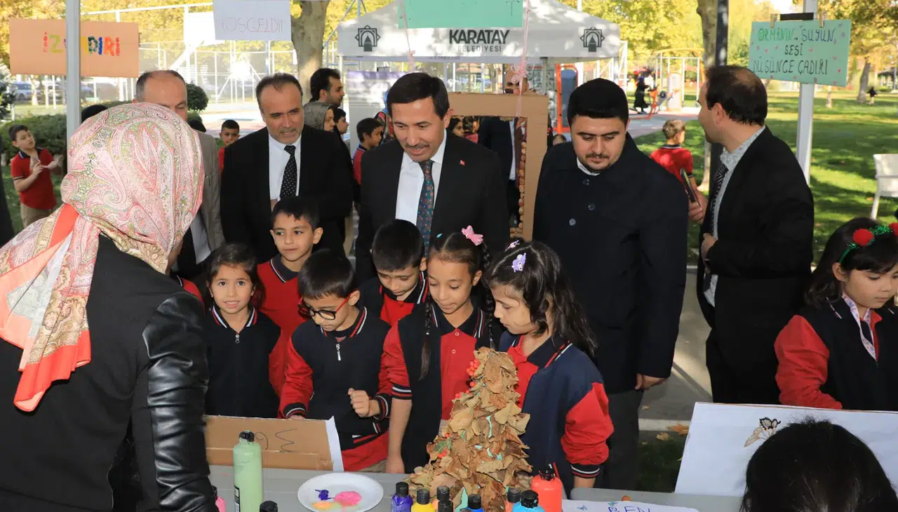 Karatay'da anlamlı etkinlik: Yeşil Vatan için el ele