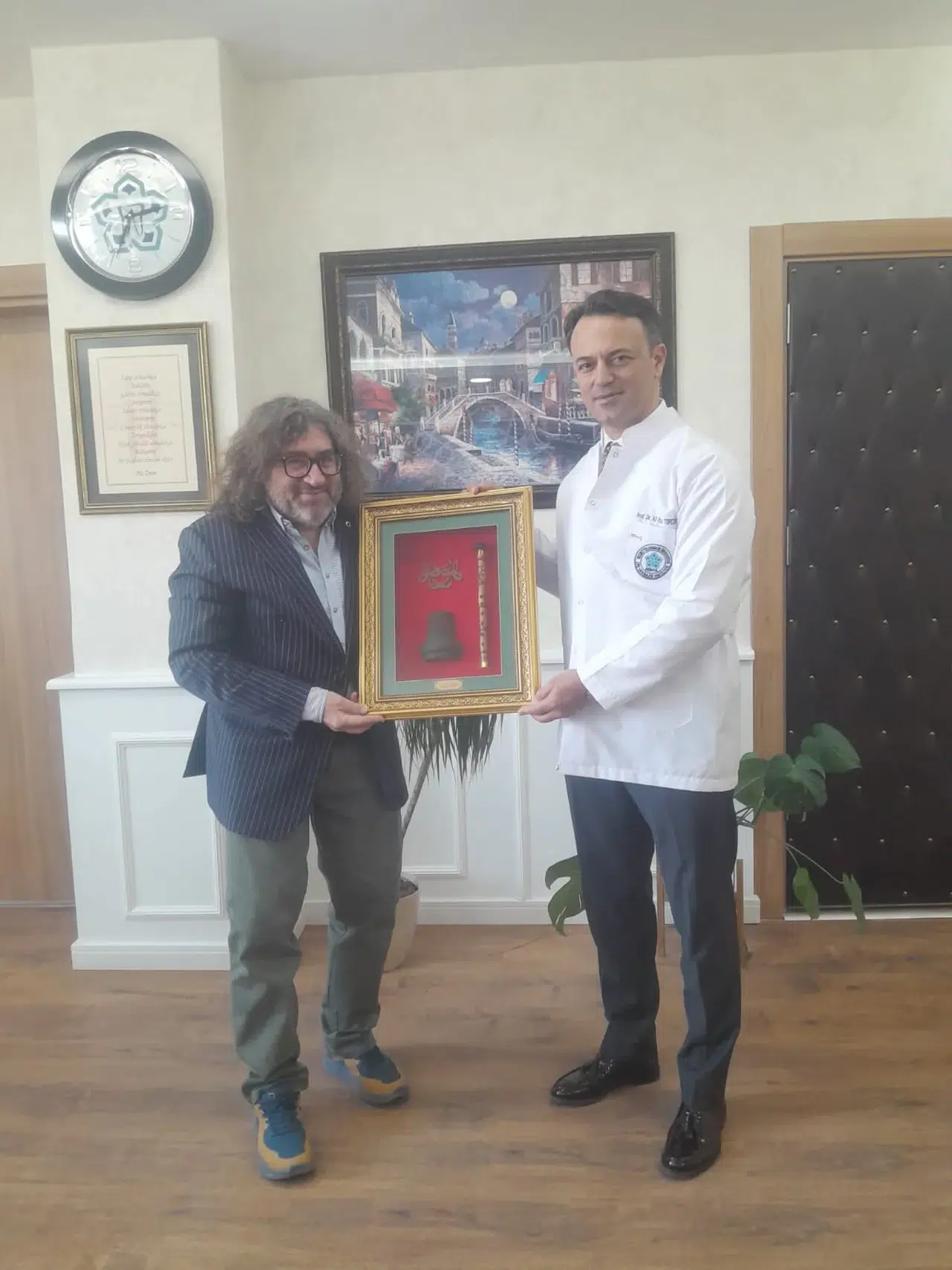 Başkan Günay'dan Prof. Dr. Tunçdemir'e ziyaret