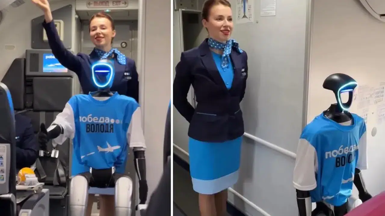 Robot kabin memuru: Dünyada bir ilk