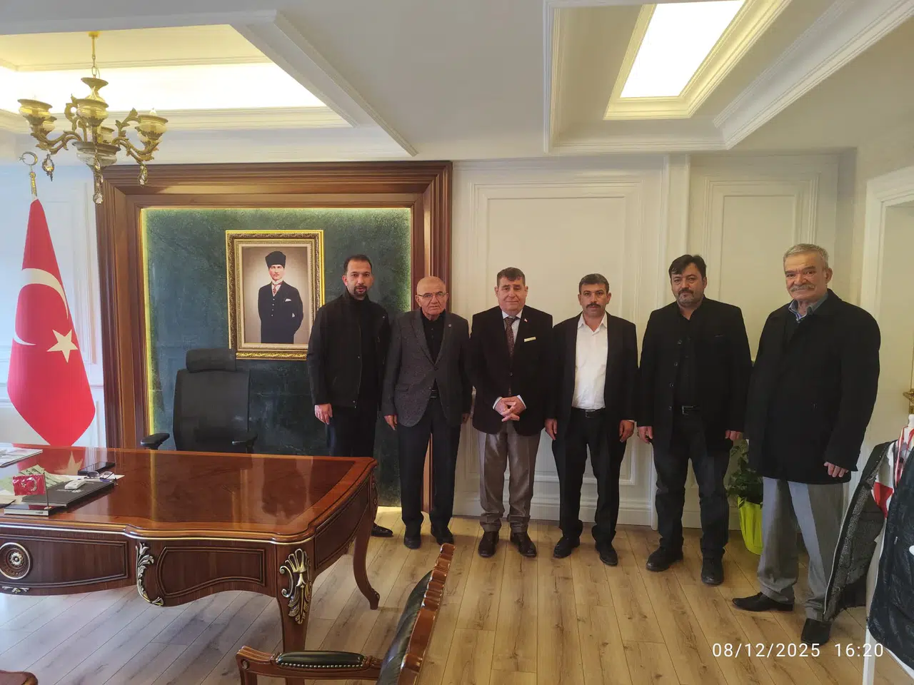 Milli Kalkınma Partisi Konya'dan Kaymakam Tortop'a ziyaret