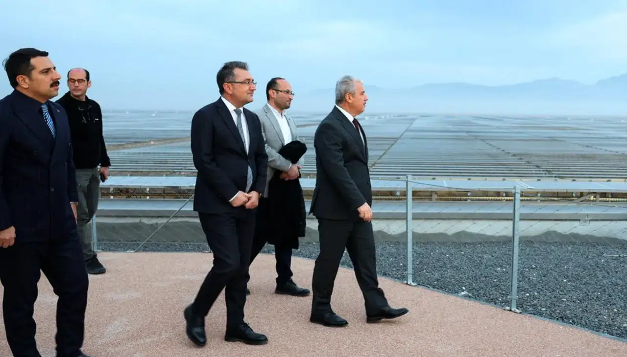 Konya Valisi İbrahim Akın, Karapınar GES'i Ziyaret Etti