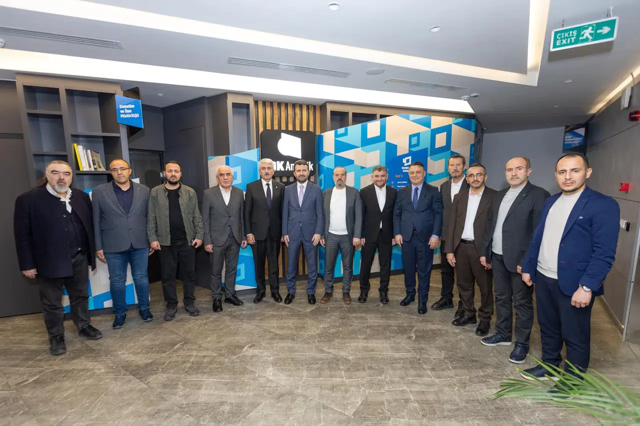Konya basınından BİK Genel Merkezine ziyaret