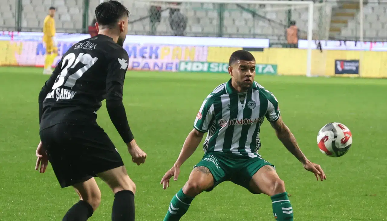 Konya'da kazanan yok: Konyaspor 1-1 eriyor