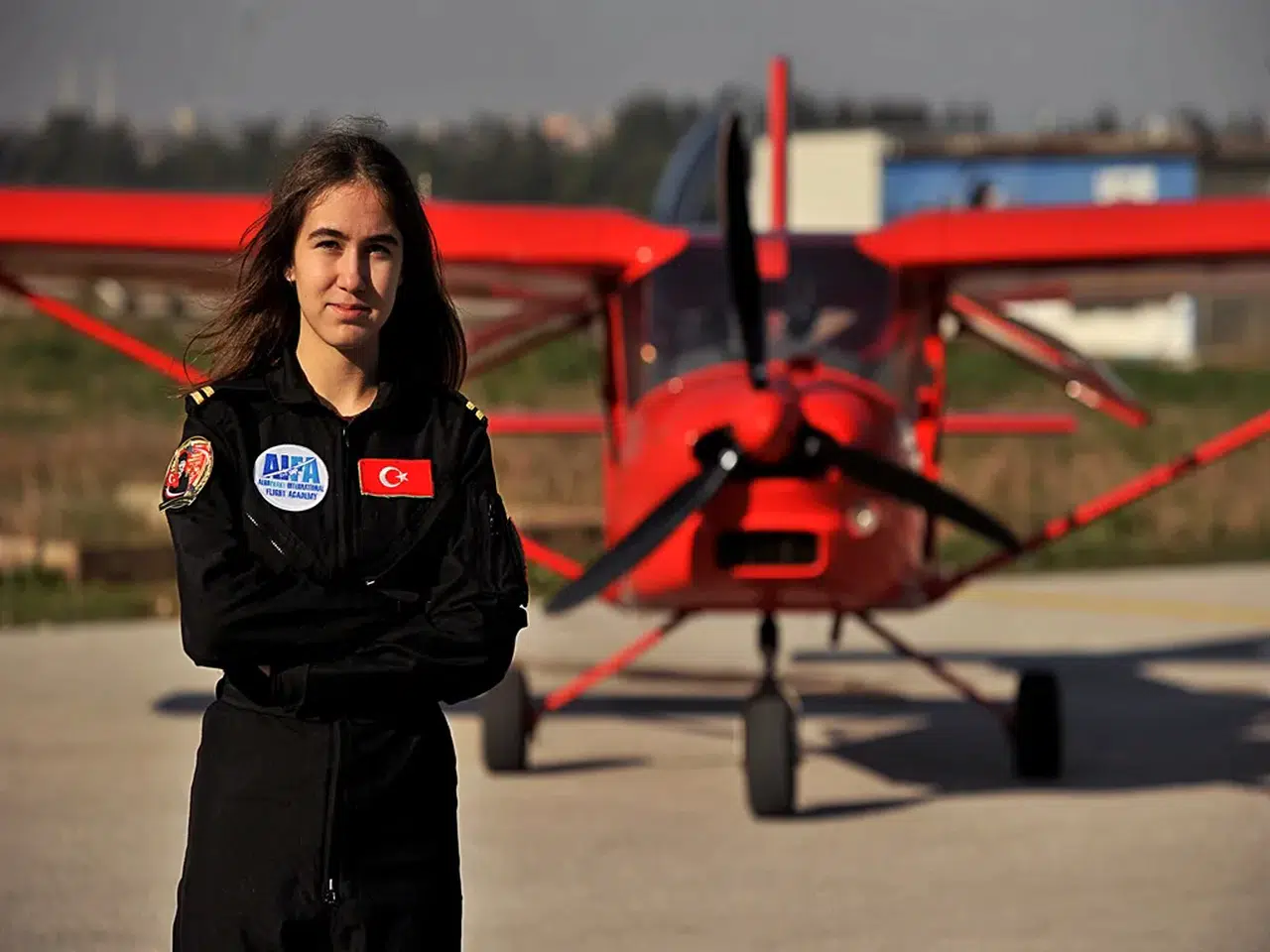 TIME'a adını yazdırdı: Türkiye'nin en genç kadın pilotu
