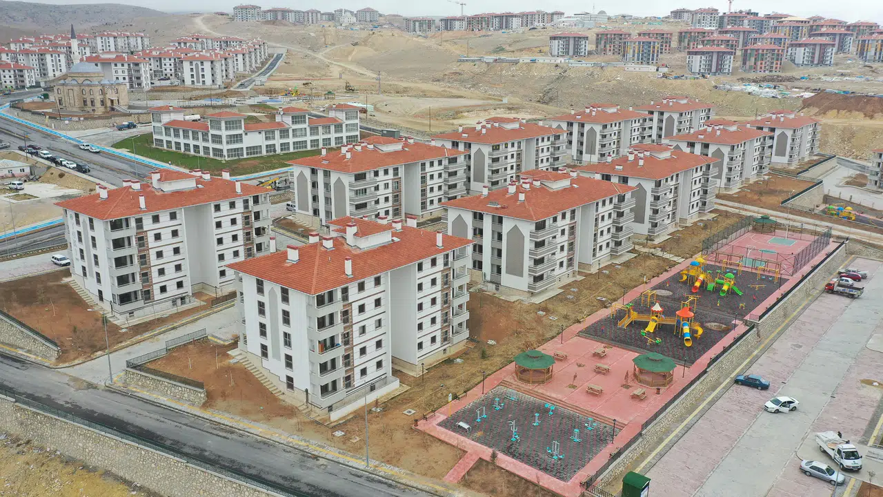 Konya'nın en yüksek konumuna 444 konut yapılıyor. TOKİ düğmeye bastı