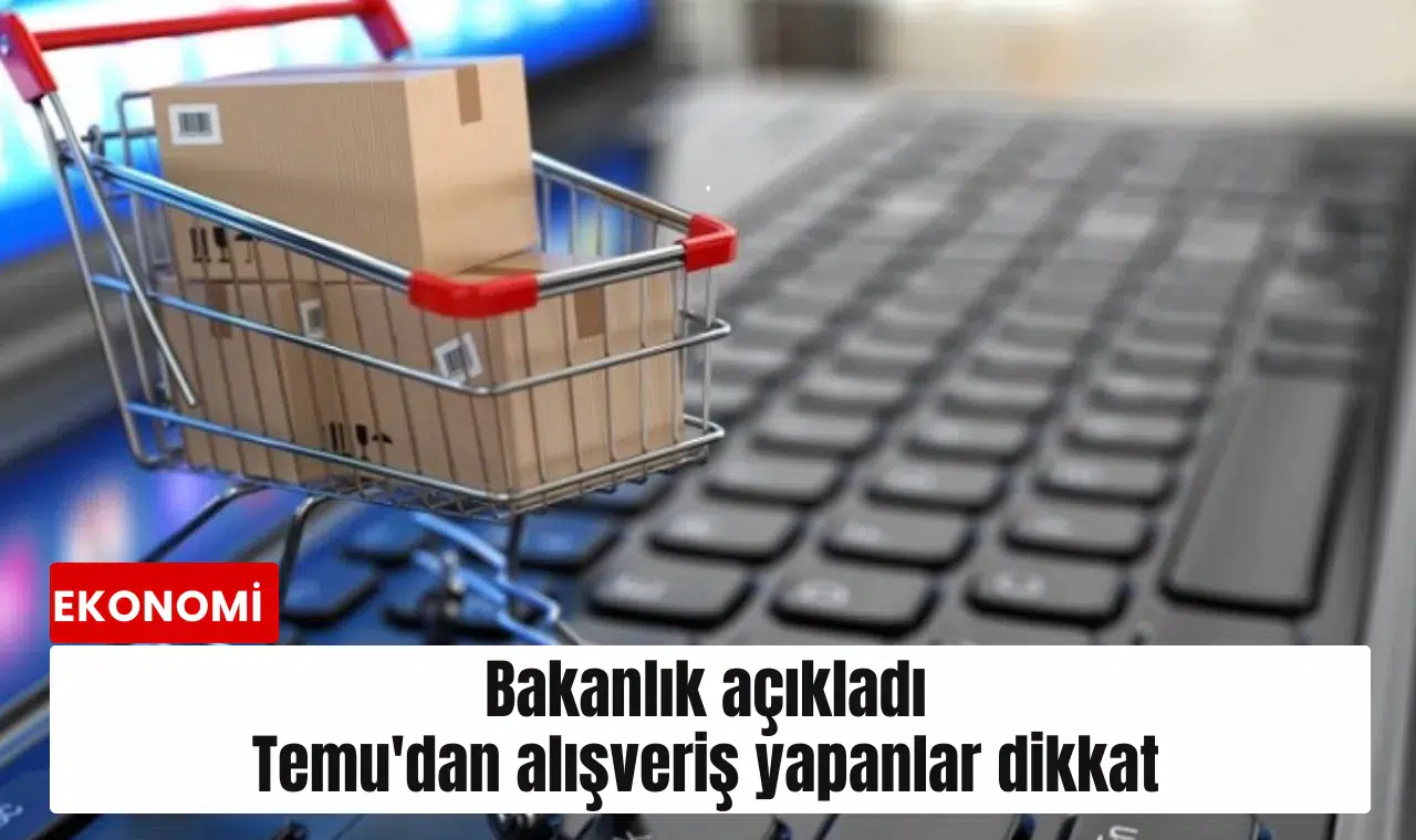 Bakanlık açıkladı: Temu'dan alışveriş yapanlar dikkat