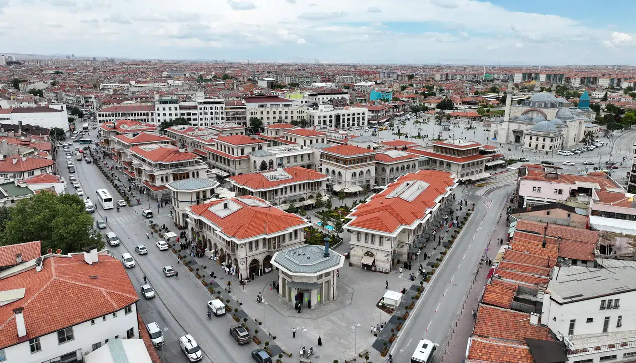 Konya yeniden inşa edildi. Büyük değişim ve dönüşüm yaşandı